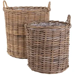 Korbset Braun, 2-teilig