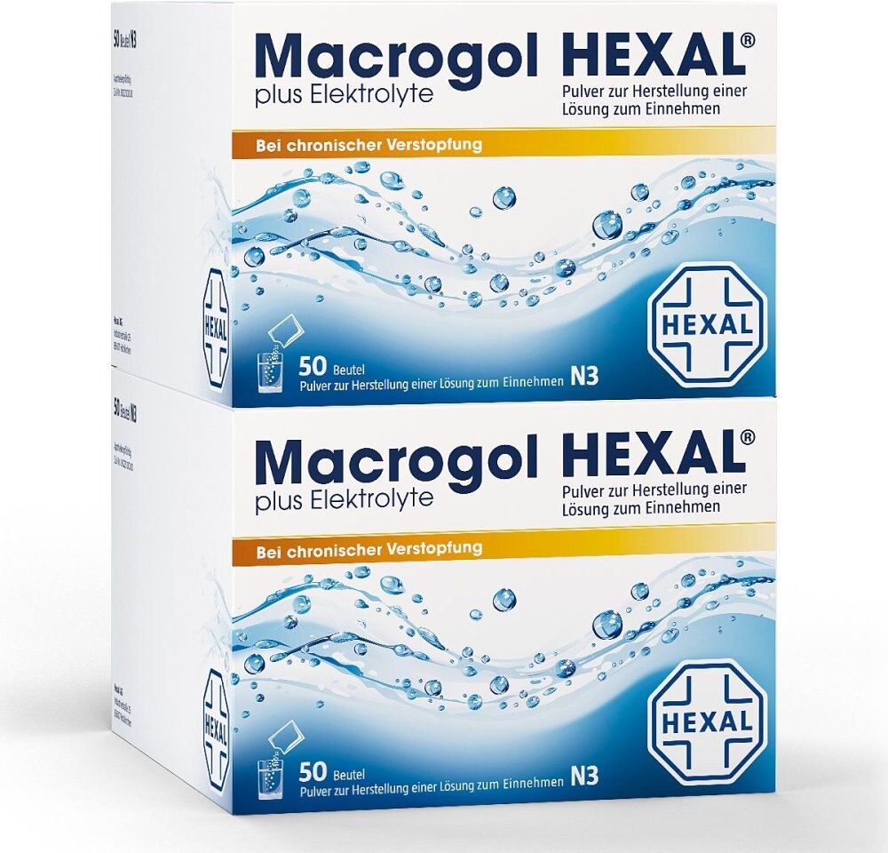 Macrogol HEXAL® plus Elektrolyte 100stk