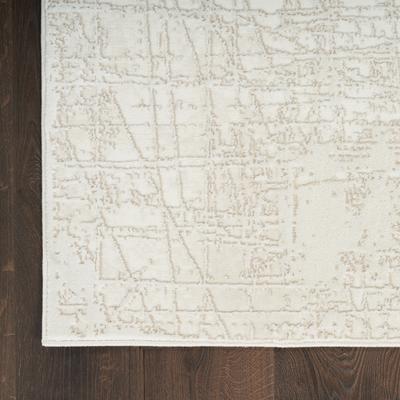 Nourison Home Texture Indoor only Cream / Ivory Abstract Area Rug