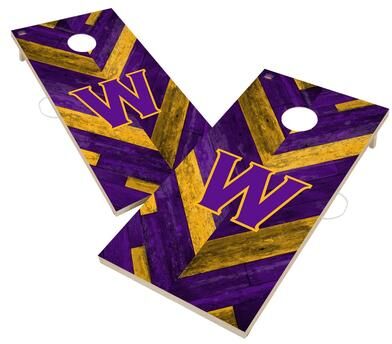Skip's Garage Williams College Ephs Cornhole Board Set