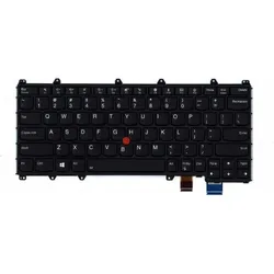 Lenovo Keyboard Black INT, Notebook Ersatzteile, Schwarz