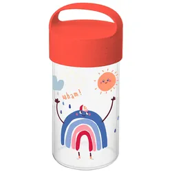 Koziol Buddy Snack Trinkflasche / Snackpot 500 ml red dreams