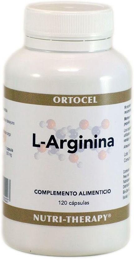 Ortocel Nutri-Therapy L-Arginina 500 Mg 120 Cápsulas