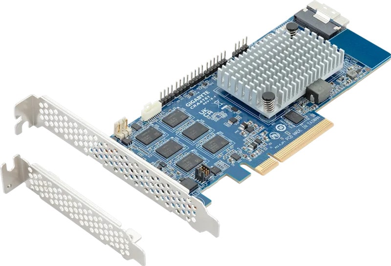 GIGABYTE CRA4761 8-port 12Gb/s PCIe 4.0 x8 RAID Card