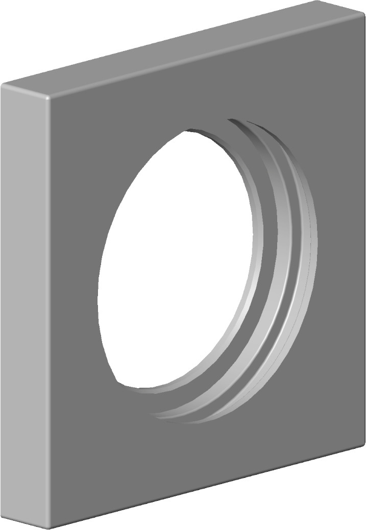 Dornbracht rosace 092778040-06 platine mat