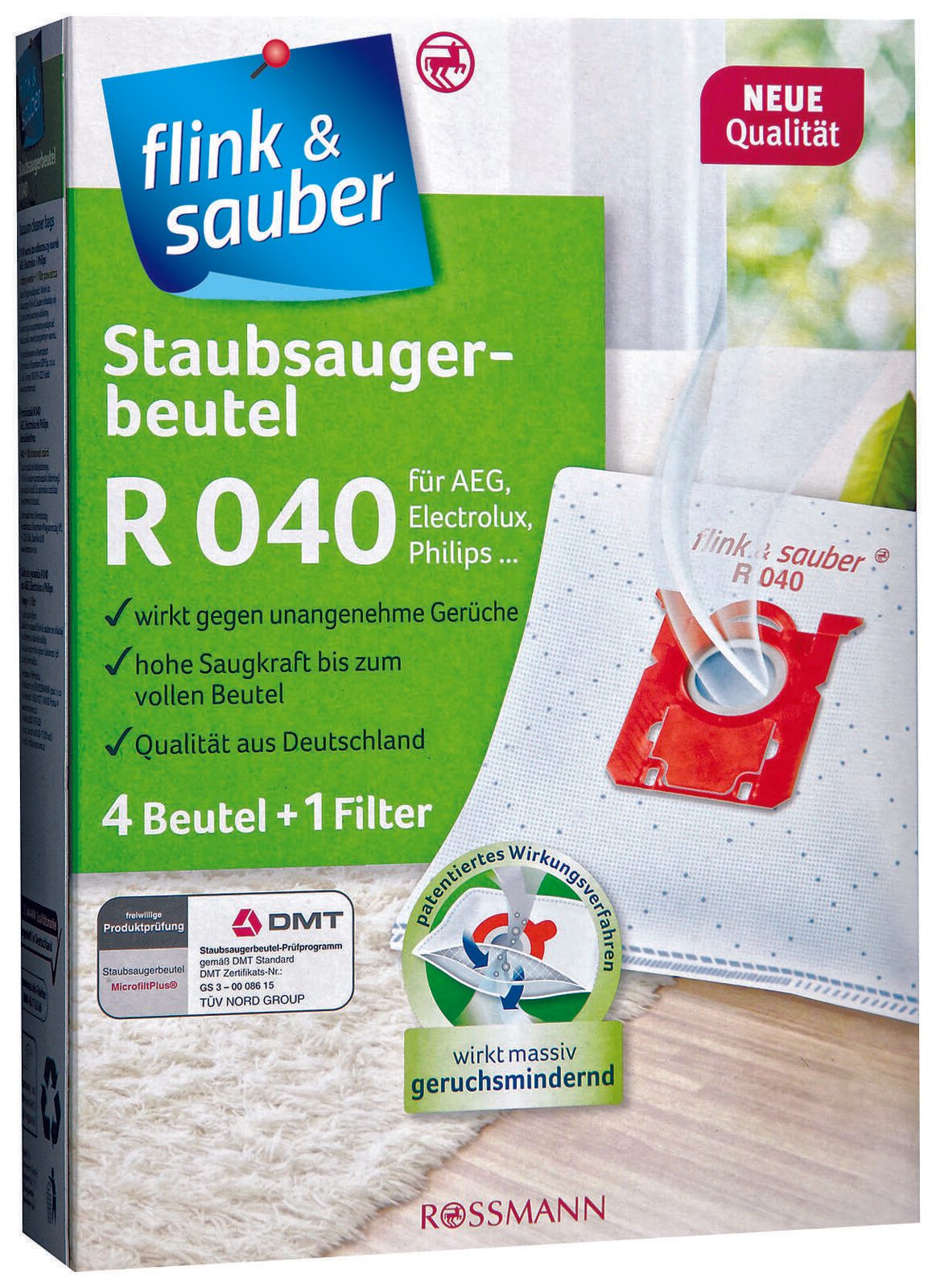 flink & sauber Staubsaugerbeutel 4305615395241
