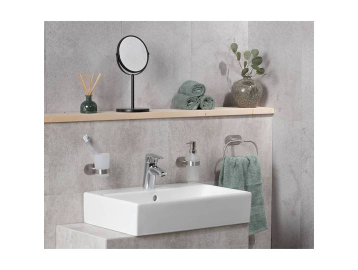 Anneau serviette Orea acier inoxydable Argenté/Mat 21 x 13 x 8cm
