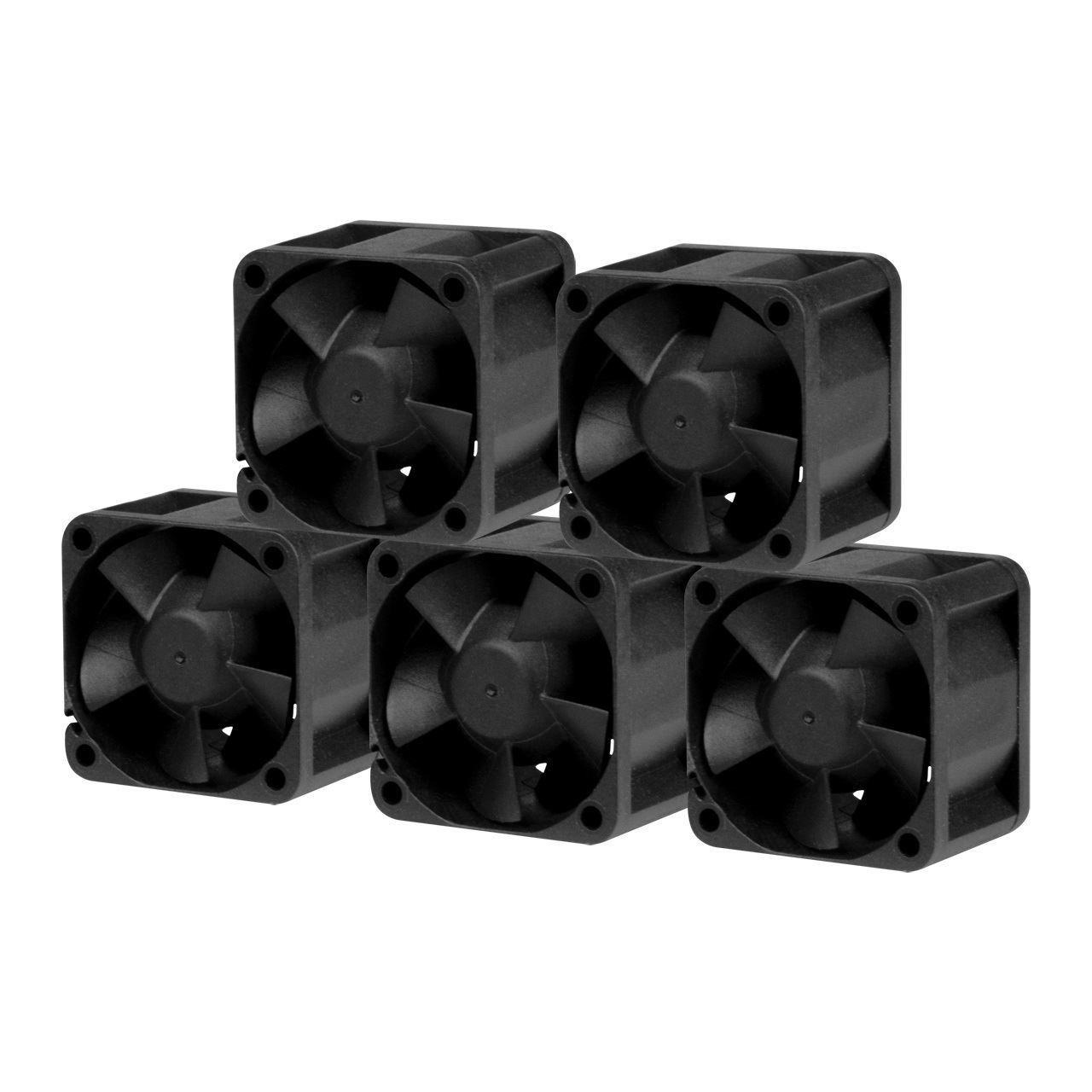 Arctic S4028-6K, 5er-Pack 40x40x28mm 250-6000 U/min schwarz