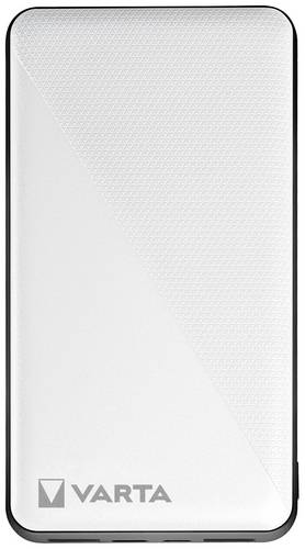 Varta Power Bank Energy 15000 Powerbank 15000 mAh LiPo USB-C, Micro USB Weiß/Schwarz gleichzeitiges Laden und Entladen