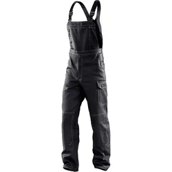 KÜBLER ORGANIQ Latzhose schwarz 25 - 3248 1414-99-25 - schwarz