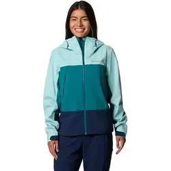 COLUMBIA Damen Regenjacke Boulder Falls Jacket, Größe M in Blau Blau