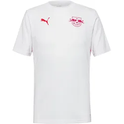 PUMA RB Leipzig Funktionsshirt Herren | Gr. L | weiß - weiß