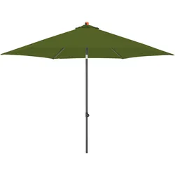doppler Mittelmastschirm myZONE 300 Push up, Aluminium Anthrazit / 100 % Polyester 180 g/m2 Kiwi