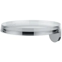 LAUFEN Wandablage Kartell · LAUFEN 185x185x, Deko-Disc in Kristallklar, 38533.3, 3853330040001 H3853330040001