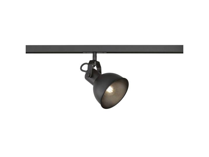Fischer & Honsel Schienensystem M6 Licht, Schwarz, Metall, 20 cm, schwenkbar, Lampen & Leuchten, Innenbeleuchtung, Schienensysteme
