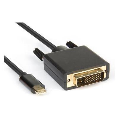 Hamlet XVAUC-DV4K20 Videokabel und Adapter 2 m USB Typ-C DVI Schwarz (XVAUC-DV4K20)