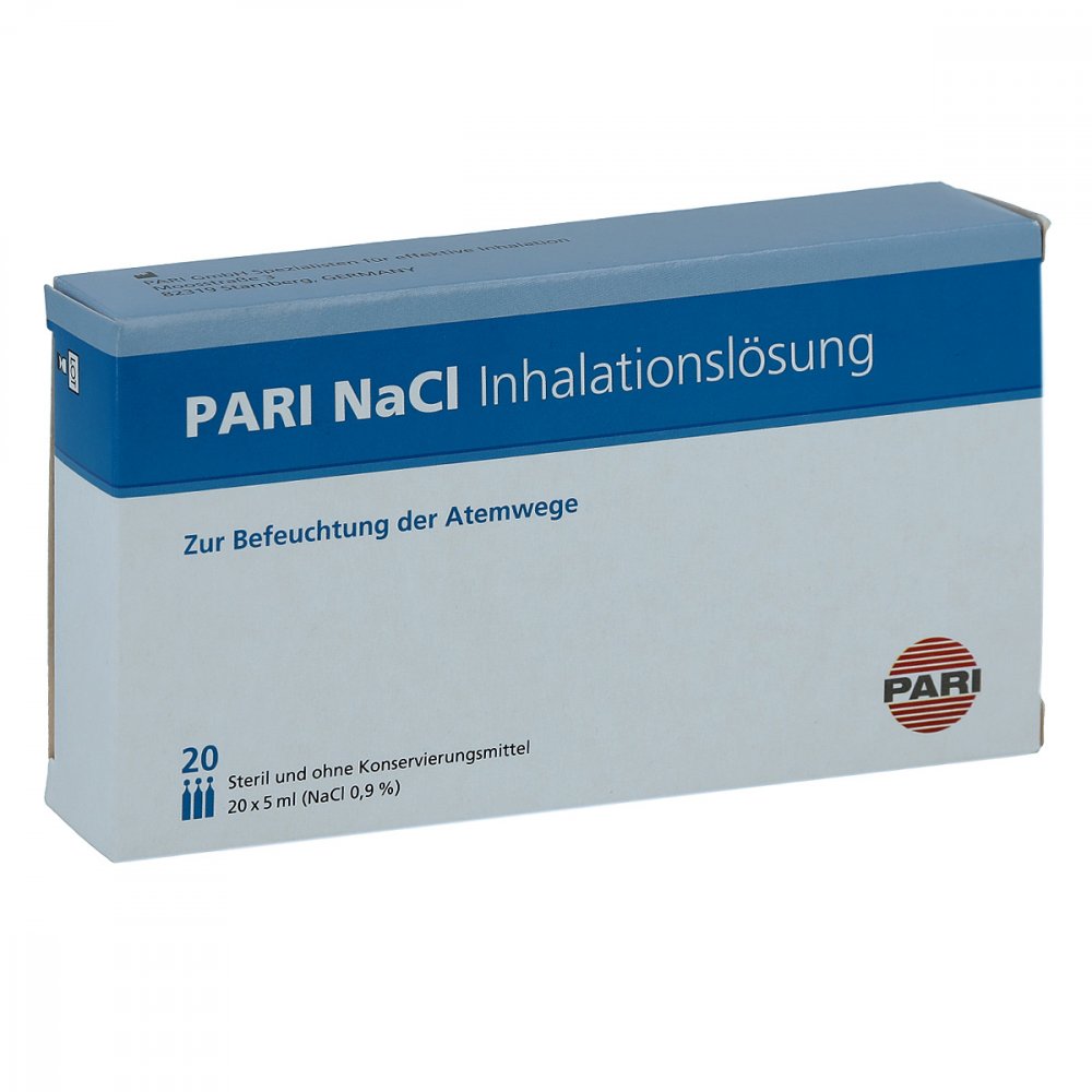 Pari GmbH Pharma -und Apothekenservice Pari Nacl Inhalationslösung Ampullen 12474223