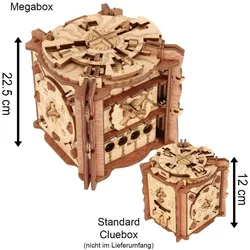 iDventure Cluebox Megabox - Das Geheimnis von Camelot - Rätselbox (Deutsch, 1 - 2 Spieler)
