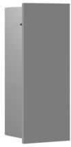 Emco Asis Pure Unterputz-Toilettenbürsten-Modul 975551505 170x435mm, Anschlag rechts, diamantgrau