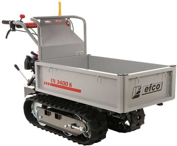 Efco TN 3400 K - Motocarriola cingolata cassone estensibile - Portata 350Kg