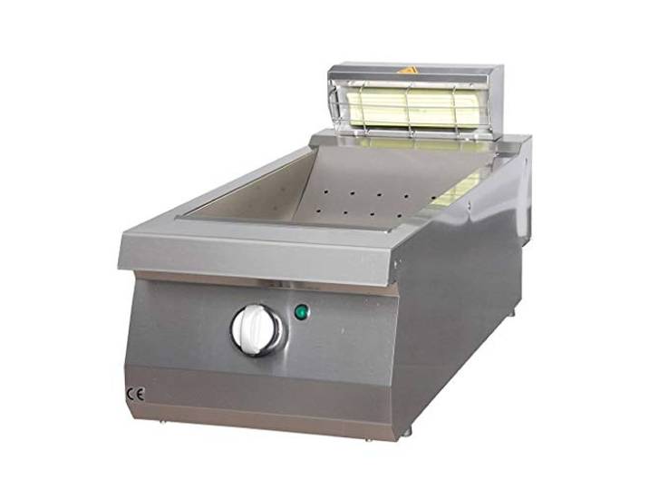 Maxima Heavy Duty Frites Warmhoudunit - Enkel - 70 cm Diep - Elektrisch