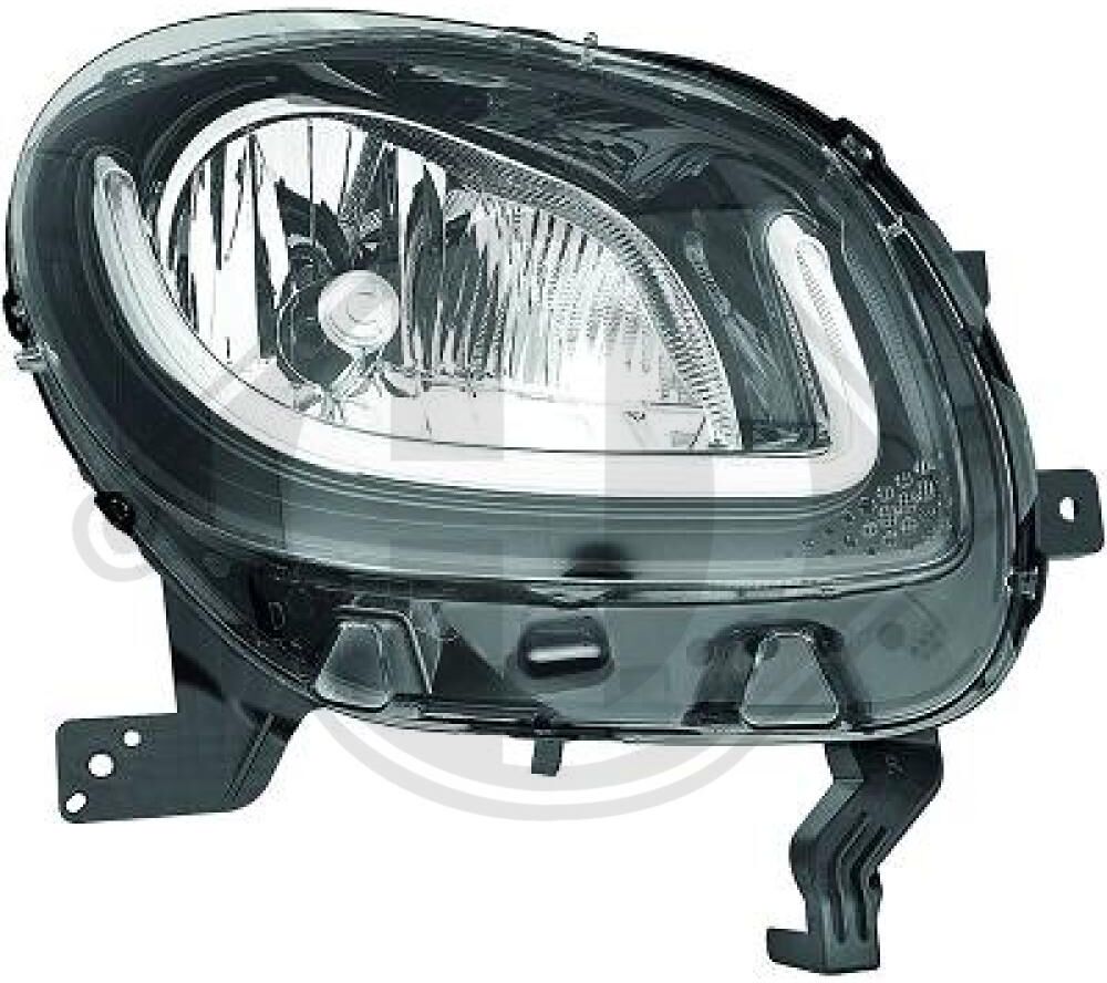 Diederichs Hauptscheinwerfer Hd Priority Parts 1607484 Rechts Für Smart