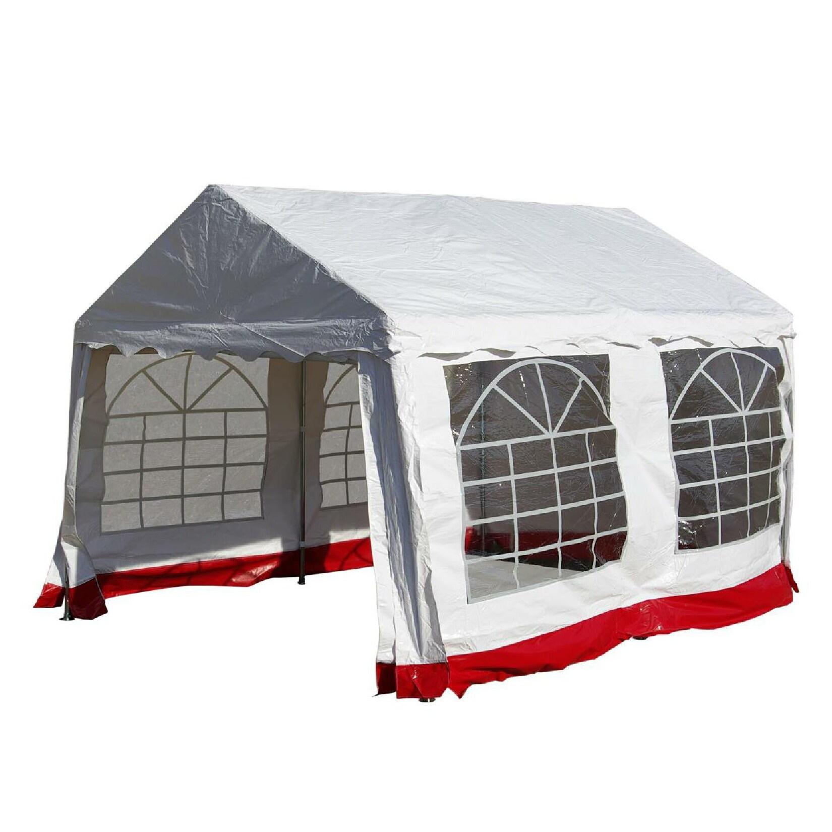 VCM Pavillon Maße ca. 4x3x3 m Festzelt Partyzelt Wasserfest Eventzelt