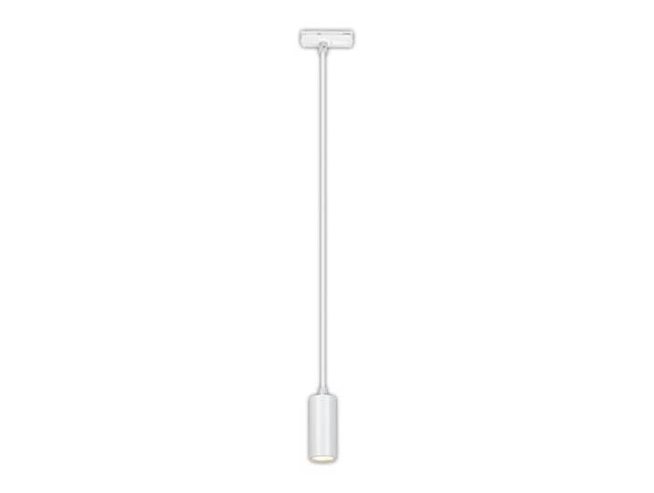 BRILONER - Schienensystem Rail LED Pendelleuchte, dimmbar, kombinierbar, Zubehör, Tracklight, LED Pendellampe, Lampen, Deckenlampe, Deckenleuchte, 40x100mm (DxH), Weiß