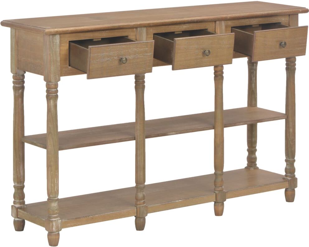 vidaXL Table console 110x30x76 cm bois d'ingénierie