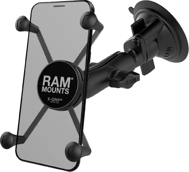 RAM Mounts Universele Telefoonhouder voor Auto met Zuignap voor Voorruit of Dashboard