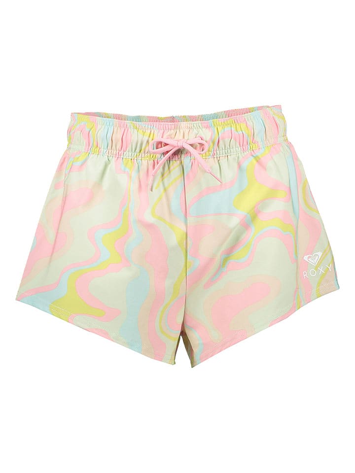 Roxy Shorts in Rosa/ Bunt - L