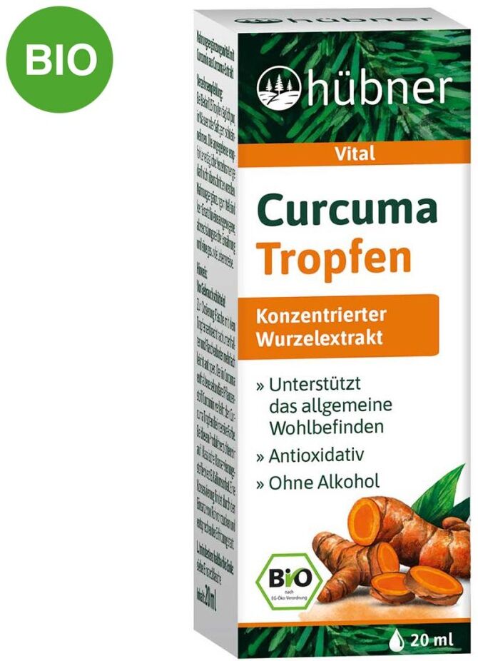 Hübner Naturarzneimittel GmbH Hübner Curcuma Tropfen 20ml
