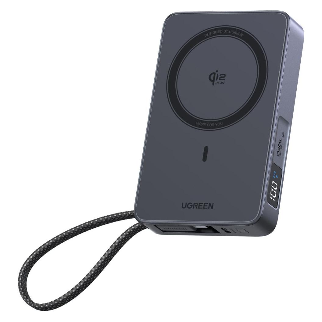 Ugreen Magnetische Powerbank (10000 mAh, 25 W) (85956B)
