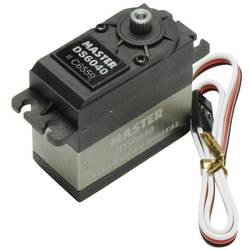 Master Modellbau Standard-Servo DS6040 TG Digital-Servo Getriebe-Material: Titanium Stecksystem: Uni (Graupner / JR / Futaba) C6559