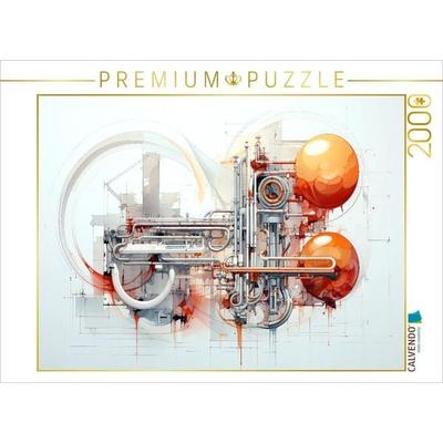 CALVENDO Puzzle Illusionäre Geometrie | 2000 Teile Lege-Größe 90x67cm Foto-Puzzle für glückliche Stunden, Sonstige von , Calvendo Puzzle