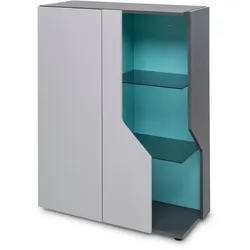 Rudolf Highboard ZE+ Dekor Grau