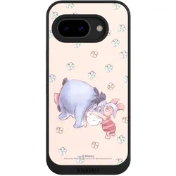 Nivocase Handyhülle für Google Pixel 9a Hülle NIVOpure Case Schwarz Disney Esel Winnie Puuh Ferkel (Google Pixel 9a), Smartphone Hülle, Schwarz
