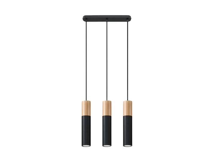 Design Pendellampe „Pablo“ 3-flammig Schwarz Sollux Lighting