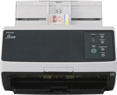 Dokumentenscanner RICOH fi-8150, Schwarzweiß/Farbe, 50 Seiten/min. & 100 Seiten/min., Duplex, USB/LAN, bis A4