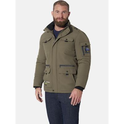 Funktionsjacke JAN VANDERSTORM "Funktionsjacke NIVIN", Herren, Gr. 66, grün (oliv), Jacken Funktionsjacke