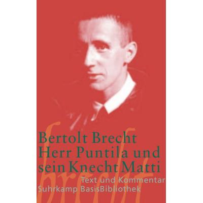 Herr Puntila und sein Knecht Matti, Taschenbuch von Bertolt Brecht, Suhrkamp, 978-3-518-18850-7