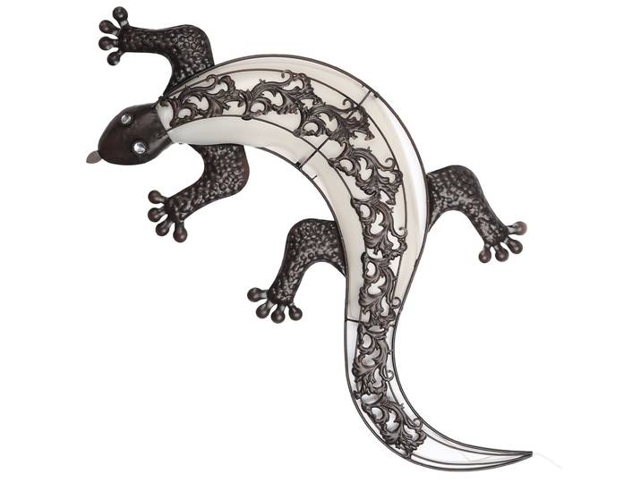 Solar Wandlampe Gecko, 72 x 32 cm