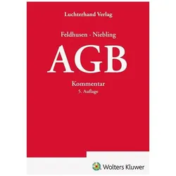 AGB – Kommentar, Fachbücher von Jürgen Niebling, Claire Feldhusen