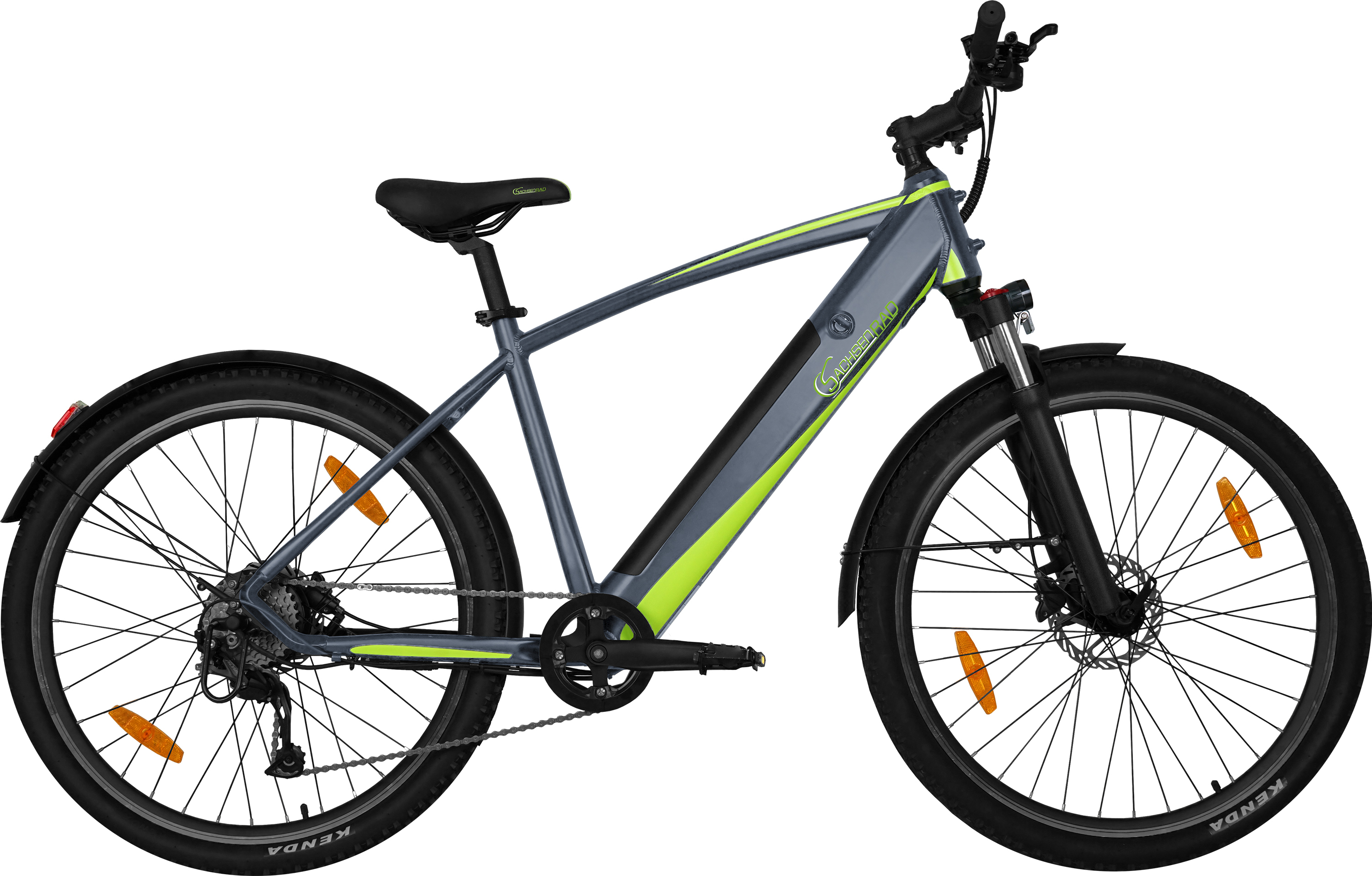 SachsenRAD E-Racing Mountainbike R8 Flex III,14.5Ah Shimano Hydraulische Bremsen 9 Gang, BAFANG Motor 27.5 Zoll MTB Bike bis 150KM für Herren Damen