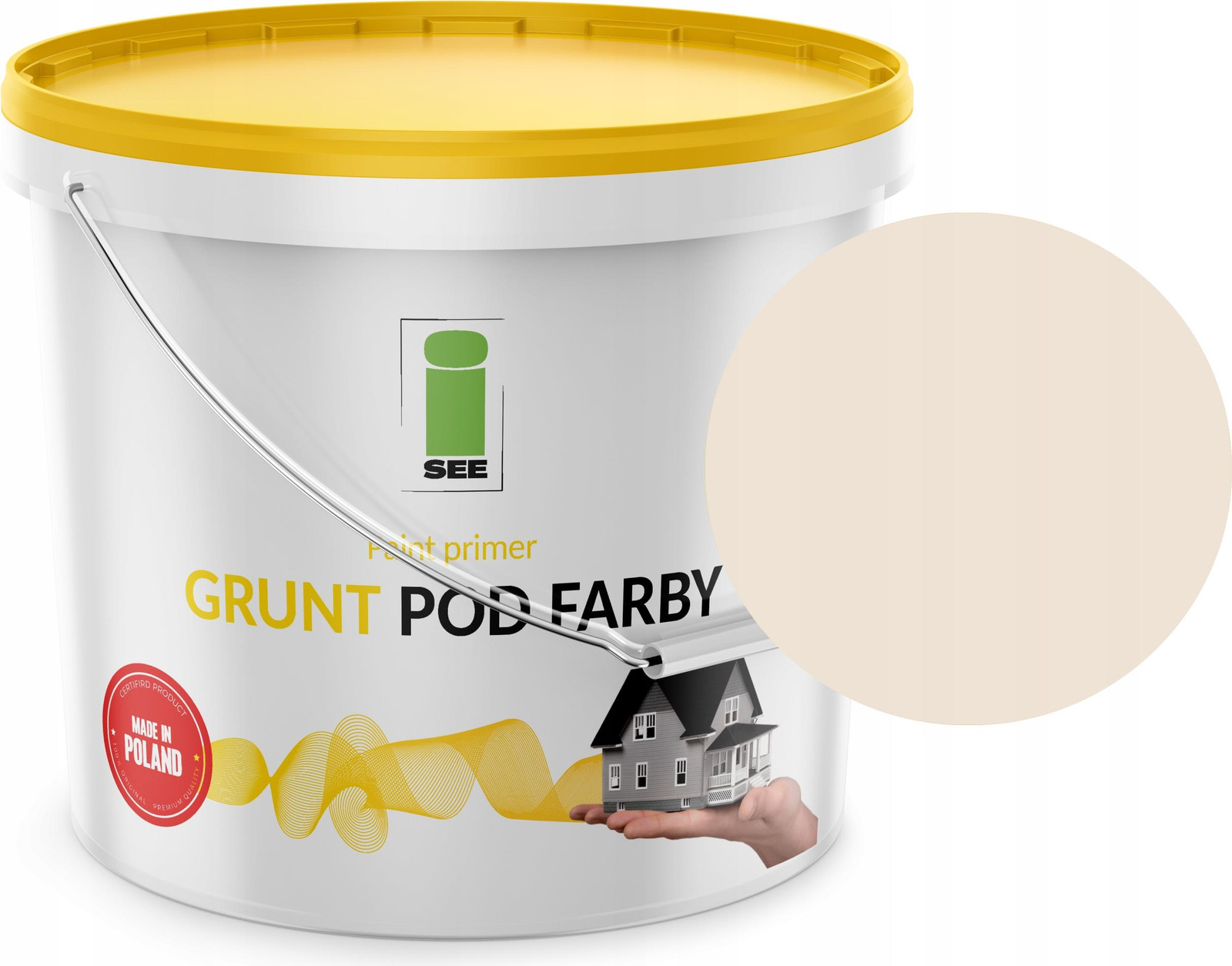 I SEE Siliconen gevelprimer, lichtbeige, 10 liter