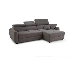 Ecksofa mit Funktion Move Stoff Grau
