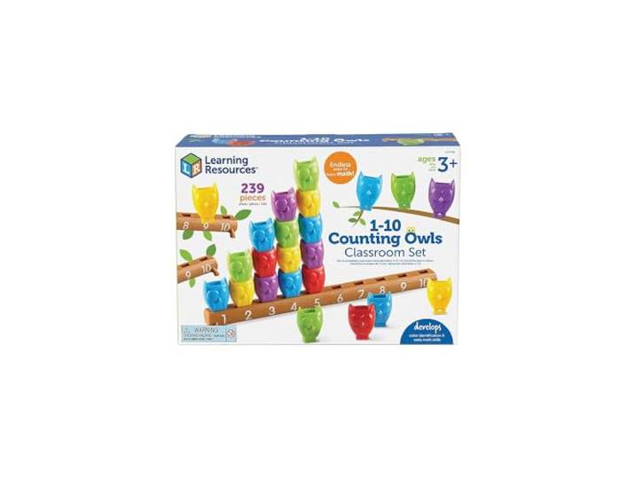 Learning Resources 1-10 Tellen Uilen Klas Set