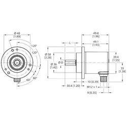 Turck Absoluter Drehgeber REM-E-121 #100011516