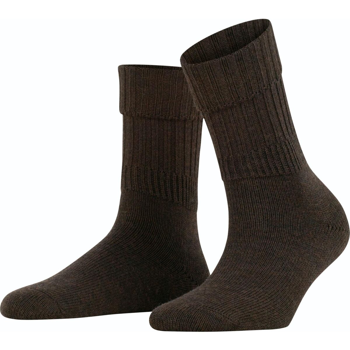 Falke Striggings Rib Damen Bootsocken dark brown (5450) 35-38 47520-5450-35-38