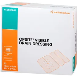 Opsite Visible Drainageverband 9x10 cm 20 St